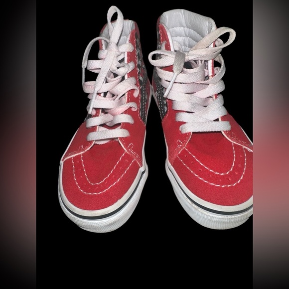 Vans Boy's K Sk8-hi Zip-K Sneaker, Size 12 - Picture 5 of 6